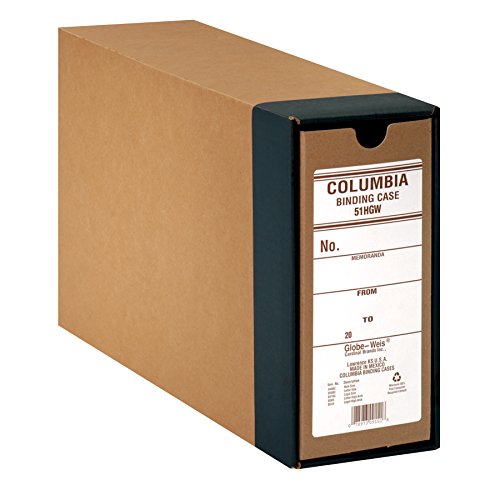 Columbia Binding Cases- Legal Size- High Arch- Bulk Packed