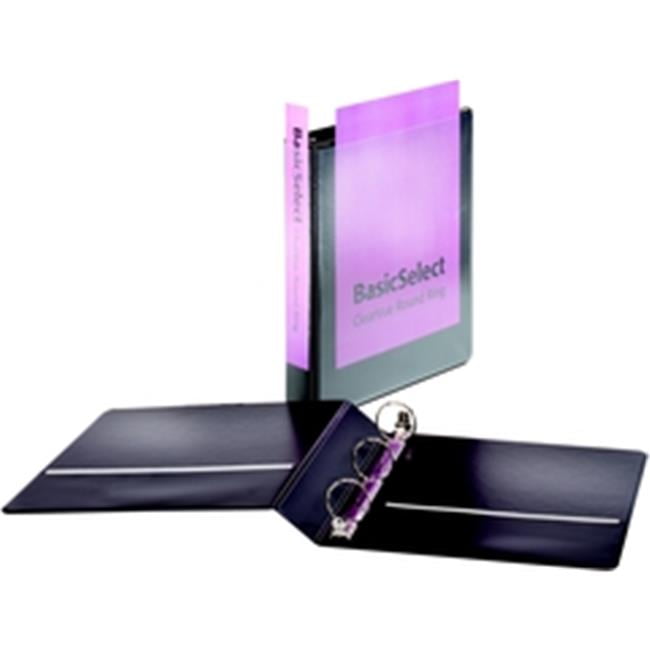 67325  Performer ClearVue Round Ring Binder  1.5 in   Black
