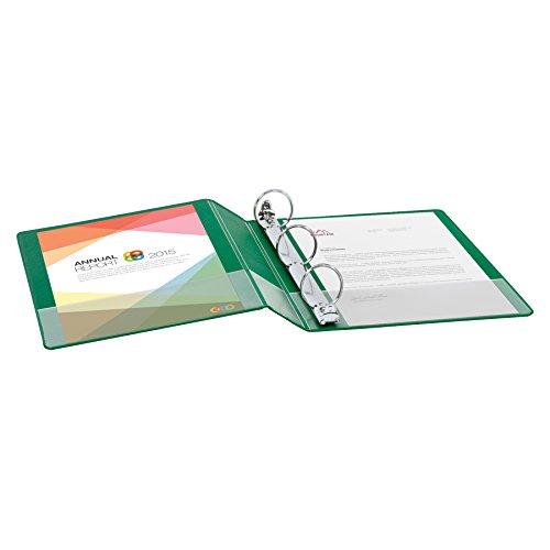 72712  Performer Non-Locking Round Ring Binder- 1 in - Blue
