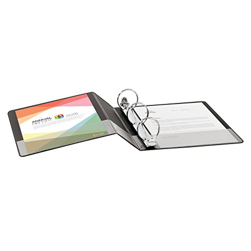 72731  Performer Non-Locking Round Ring Binder- 2 in - Black
