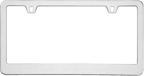 Cruiser Accessories 15330 Neo Classic License Plate Frame- Chrome