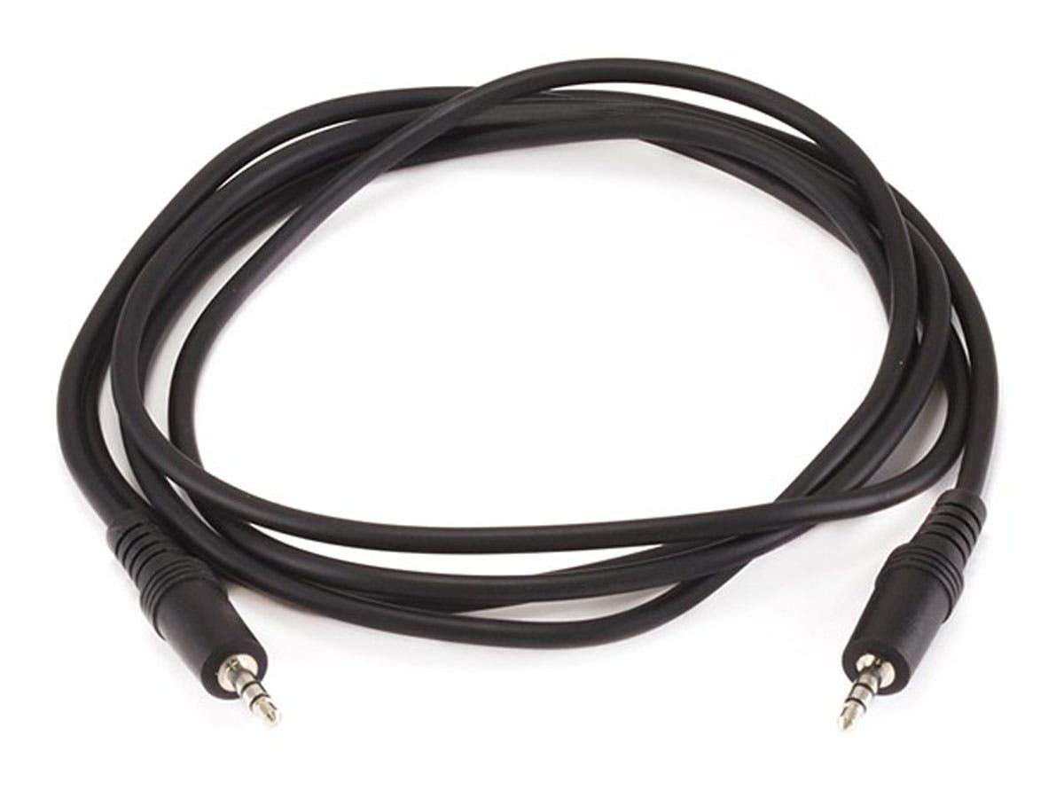 12ft 3.5mm Stereo Plug And Plug M And M Cable - Black
