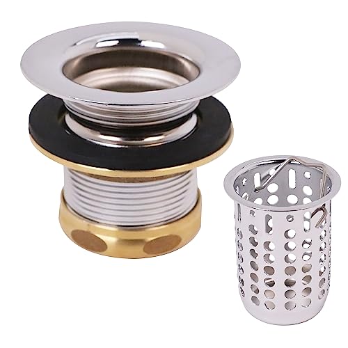 Picture of Westbrass D218-26 2 in. Basket Sink Strainer in Polished Chrome