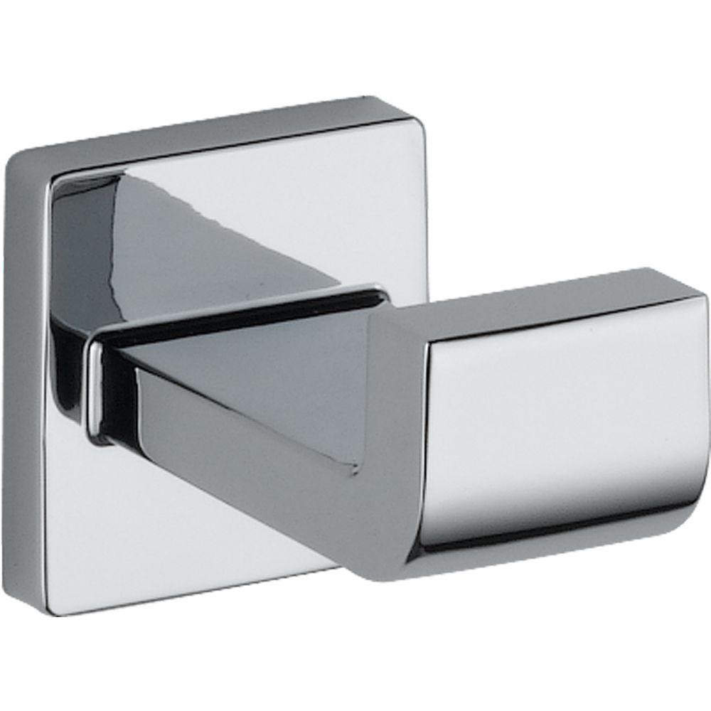 Arzo Single Robe Hook in Chrome