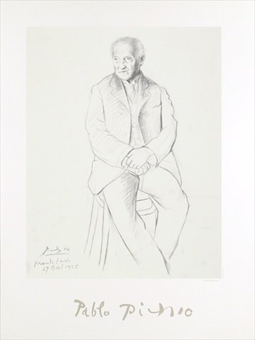 Portrait du Maitre de Ballet de la Scala de Milan- Black- White