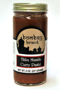 Picture of Bombay Brand 302 Tikka Masala Curry Paste- Case of 6 - 9 oz. Jars