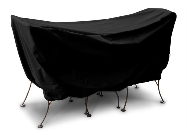 KoverRoos 71540 Weathermax 3 Pc Cafe Set Cover- Black - 60 L x 30 W x 30 H in.