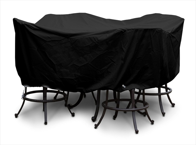 Weathermax Large Bar Set Cover - Black - 84in. Dia x 40in. H - Durable & Breathable