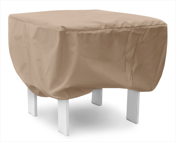 KoverRoos 44266 Weathermax 40 in. Square Table Cover- Toast - 41 L x 41 W x 18 H in.