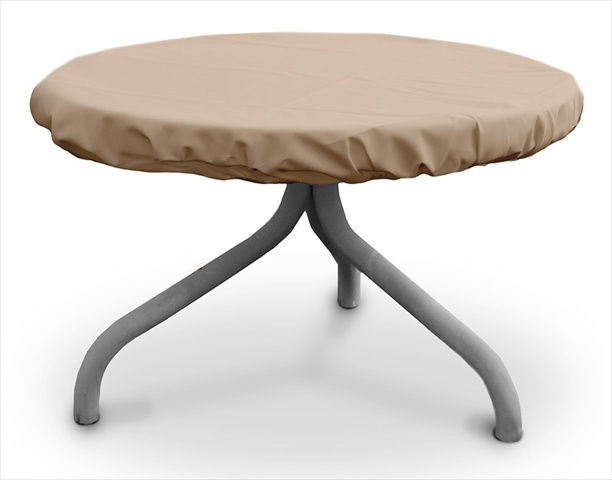 Weathermax Round Table Cover - Toast - 30 in. Diameter - Breathable Protection
