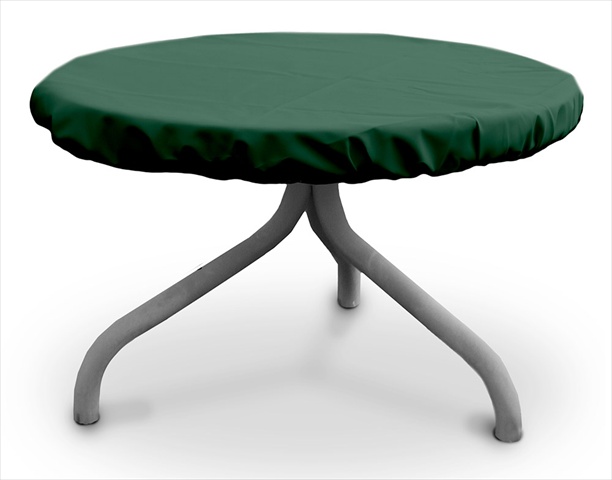 KoverRoos 61542 Weathermax 26 in. Round Table Top Cover- Forest Green - 30 Dia in.