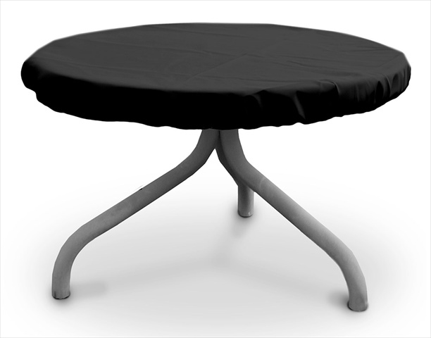 KoverRoos 71542 Weathermax 26 in. Round Table Top Cover- Black - 30 Dia in.