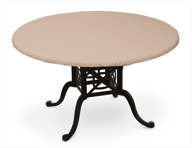 Weathermax Round Table Cover - Toast - 54 in. Diameter - Lightweight & Breathable