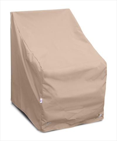 KoverRoos 44222 Weathermax High Back Chair Cover Large- Toast - 32 W x 37 D x 39 H in.