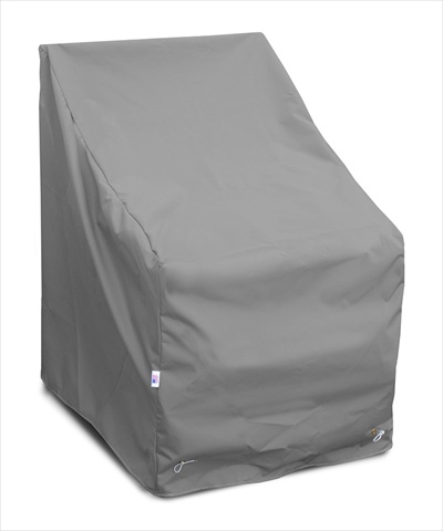 KoverRoos 84222 Weathermax High Back Chair Cover Large- Charcoal - 32 W x 37 D x 39 H in.