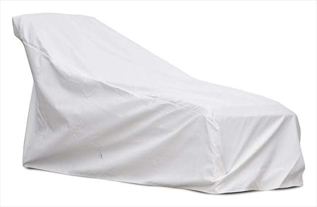 KoverRoos 16750 Weathermax Chaise Cover- White - 73 L x 34 W x 32 H in.