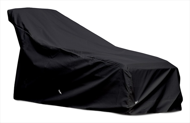KoverRoos 73250 Weathermax Large Chaise Cover- Black - 82 L x 30 W x 32 H in.