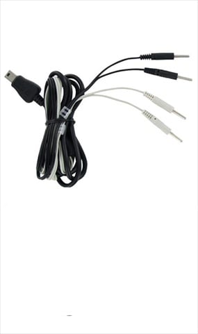 Lectra 55 in. Mini - Usb Shaped Lead Wires Also Fits Duet- Duet- Quartet Units - Black- Grey