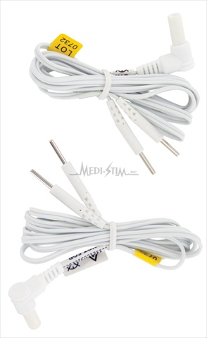 LWNE-13 N607 47 in. Large Right Angle Lead Wire Set - White