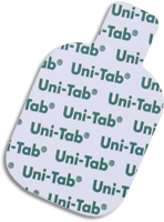 Picture of Uni-Tab 7020 Uni - Patch Uni - Tab 1.25 in. X 1.5 in. Sq.- Tab Connect- Foam Top- Reusable Electrodes 48 Per Pkg