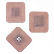 Picture of Uni-Patch 633-16 Multi - Day 2.25 in. X 2.5 in. Sq.- Pin- Tan Cloth- Disposable Electrodes 16 Per Pkg