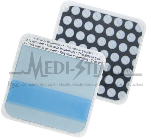 Picture of Uni-Patch PC90060 Garment Electrodes 2 in. X 2 in. Sq.- Two - Sided Pre - Gelled For Use With Ultrastim & Back - Stim Wraps 4 Per Pkg