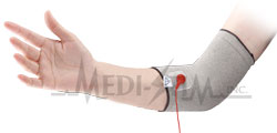 Picture of Stim-U-Wear CSL-S Medi - Stim Stim - U - Wear Conductive Elbow Sleeve- Small 4.5 in. W X 7 in. L Max. Circum. 15.5 in.