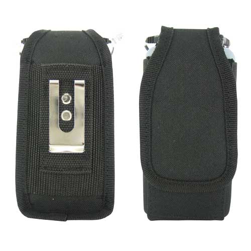 Picture of Medi-Stim TOTE-L Tens Device Holder&#44; Black Fabric With 3 - Way Attachment 2.75 in. W X 6.75 in. H X 1.25 in. D