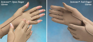 Picture of Stander NC53023-3 Isotoner Therapeutic Gloves Full Finger Large