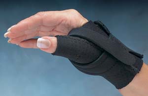 Picture of Stander NC79584 Comfort-Cool Thumb CMC Restriction Splint Beige- Left- Medium