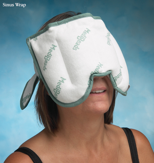 Picture of Stander NC81040-08 Medibeads Microwave Moist Heat Pack Sinus Wrap- 7 in. x 11 in.
