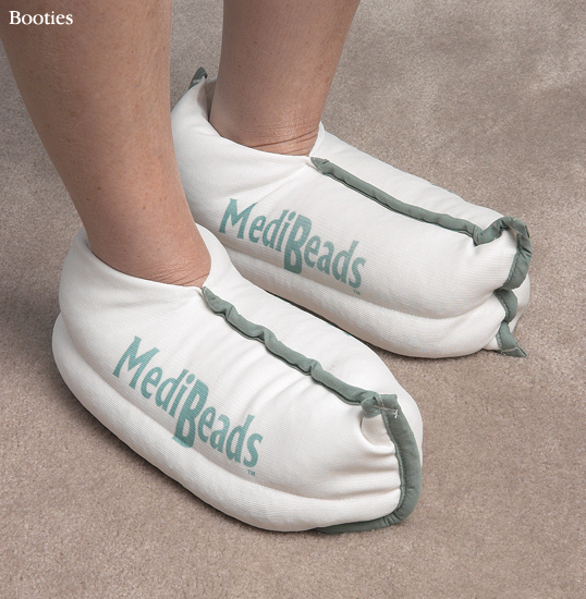 Picture of Stander NC81040-06 Medibeads Microwave Moist Heat Pack Booties- 5 in. x 13 in.
