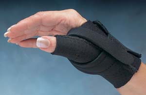 Stander NC79556 Comfort-Cool Thumb CMC Restriction Splint Left- Small Plus -  North Coast Medical