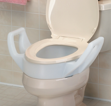 Picture of Stander NC28966-2 Millenia Raised Toilet Seat with Arms Standard