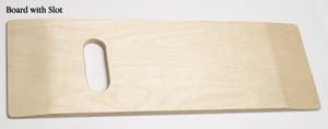 Picture of Stander NC94223 Hardwood Transfer Board with Slots 30 in.
