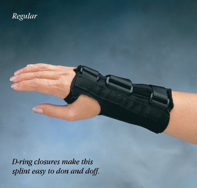 Picture of Stander NC52960 Comfort-Cool D-Ring Wrist Splint Left- X-Small