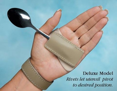 Picture of Stander NC35323 Deluxe Wrist Support with Universal Cuff Left- Adult