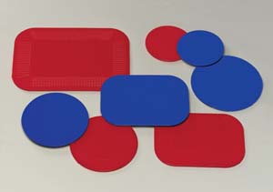 Picture of Stander NC35110 Dycem Precut Pad- Rectangle Blue- 14 7/8 in. x 18 in. x 1/8 in.