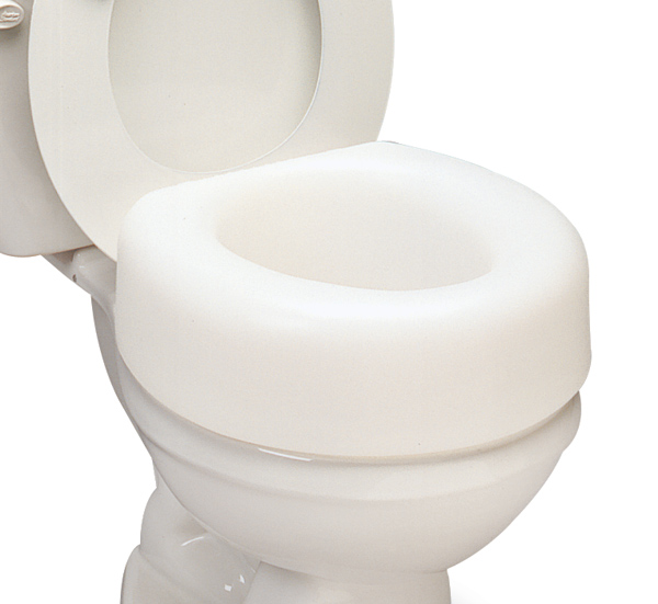 Picture of Stander NC28945 Economy Elevated Toilet Seat 4 3/4 in.- Weight Capacity of 250 lb.