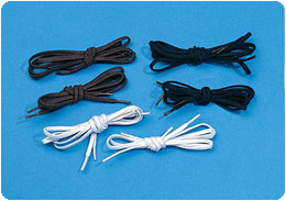 Picture of Stander NC28689 Elastic Shoelaces White- 24 in. - 2 Pairs