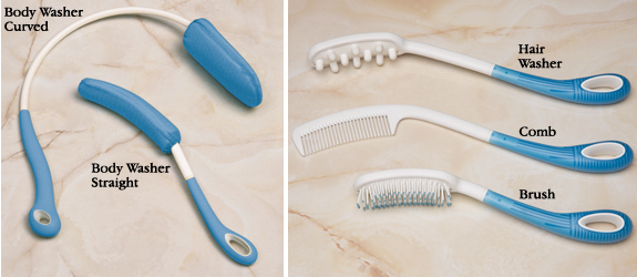 Picture of Stander NC28372 Body Care Short Handle Brush 11 1/2 in.