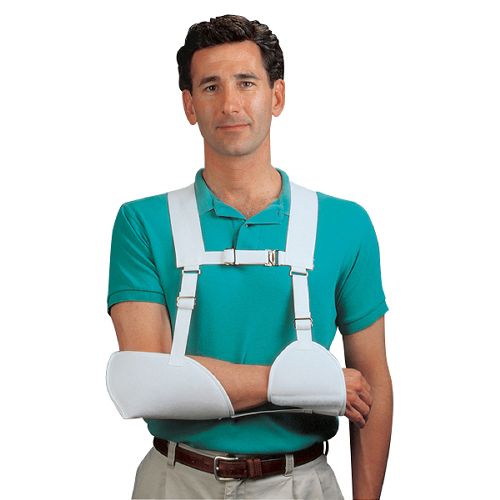 Picture of Stander NC16001-R Harris Hemi Arm Sling White- Right