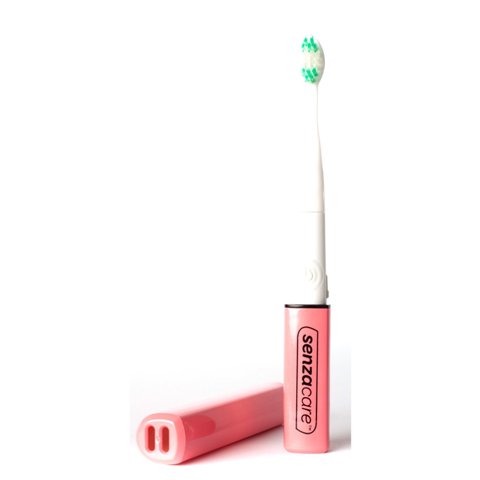 Picture of Senzacare TS1505P TravelSonic Electric Toothbrush&#44; Salmon Pink