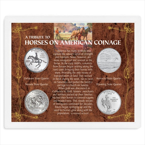 Picture of American Coin Treasures 197 A Tribute to Horses on American Coinage