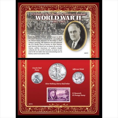 Picture of American Coin Treasures 207 A Tribute to the Protectors of American Freedom - World War II 1941-1945