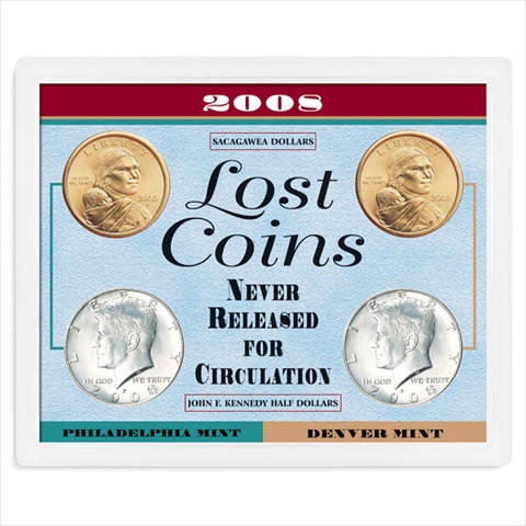 Picture of American Coin Treasures 392 2008 Lost Coins Never Released for Circulation