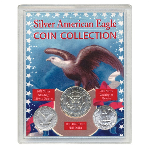 Picture of American Coin Treasures 1428 Silver American Eagle Coin Collection