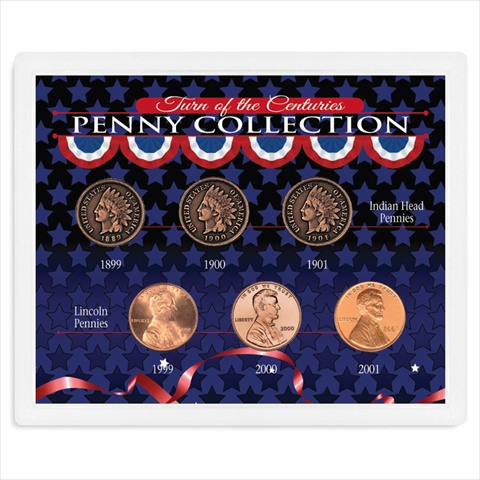 Picture of American Coin Treasures 1604 Turn of the Centuries Penny Collection