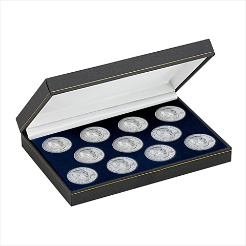 Picture of American Coin Treasures 2312 Complete Susan B. Anthony Dollar Collection in Brilliant Uncirculated Condition