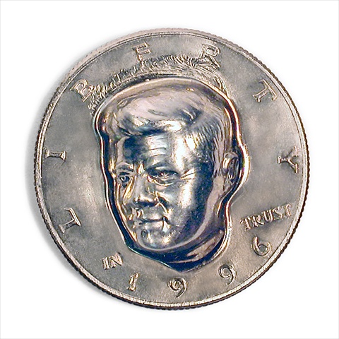 Picture of American Coin Treasures 3304 3-Dimensional JFK Half Dollar